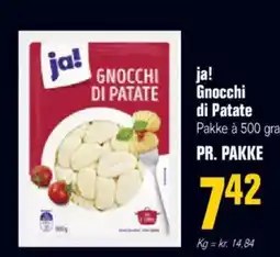 Otto Duborg ja! Gnocchi di Patate Pakke à 500 gram PR. PAKKE tilbud