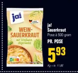 Otto Duborg ja! Sauerkraut tilbud