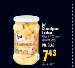 Otto Duborg Ja! champignon i skiver tilbud