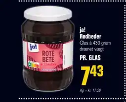 Otto Duborg Ja! rødbeder tilbud