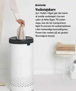 Kop & Kande BRABANTIA Vasketøjskurv tilbud
