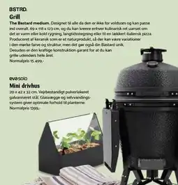 Kop & Kande BSTRD Grill eller EVA SOLO Mini drivhus tilbud