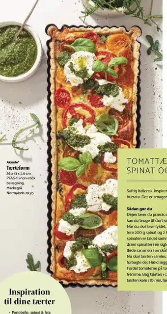Kop & Kande ALDENTE Tærteform tilbud