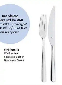 Kop & Kande WMF Grillbestik tilbud