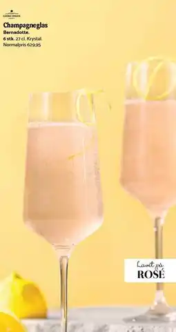 Kop & Kande Champagneglas tilbud