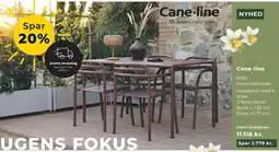 Erling - Christensen Cane-line Bliss Havemøbelsæt tilbud