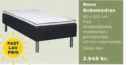 Erling - Christensen Nova Boksmadras tilbud
