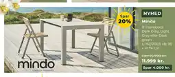 Erling - Christensen Mindo 111 Havebord tilbud