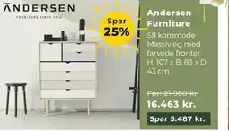 Erling - Christensen Andersen Furniture S8 kommode tilbud