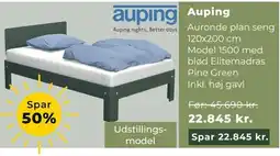 Erling - Christensen Auping Auronde plan seng tilbud