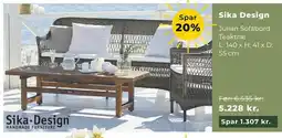 Erling - Christensen Sika Design Julian Sofabord Teaktræ tilbud