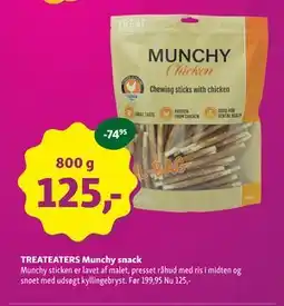 Maxi Zoo TREATEATERS Munchy snack tilbud