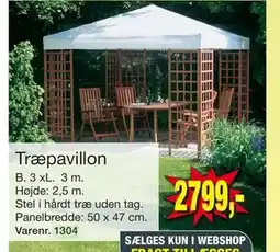 Harald Nyborg Træpavillon tilbud