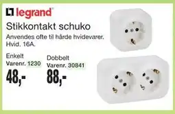 Harald Nyborg Stikkontakt schuko tilbud