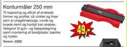 Harald Nyborg Konturmåler 250 mm tilbud