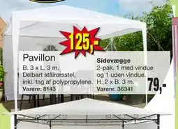 Harald Nyborg Pavillon tilbud