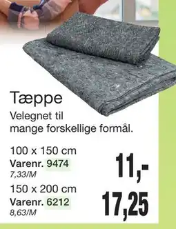 Harald Nyborg Tæppe tilbud