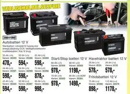 Harald Nyborg Havetraktor batteri 12 V tilbud