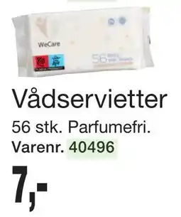 Harald Nyborg Vådservietter tilbud