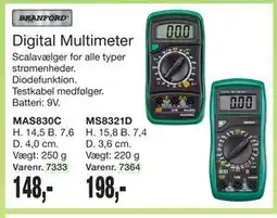 Harald Nyborg Digital Multimeter tilbud