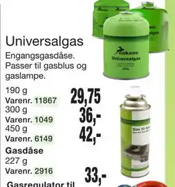 Harald Nyborg Universalgas tilbud