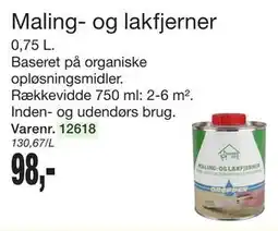 Harald Nyborg Maling- og lakfjerner tilbud