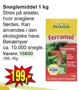 Harald Nyborg Sneglemiddel 1 kg tilbud