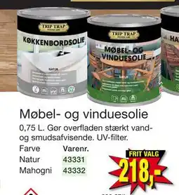 Harald Nyborg Møbel- og vinduesolie tilbud