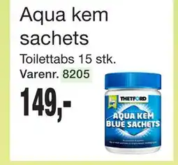 Harald Nyborg Aqua kem sachets tilbud