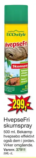 Harald Nyborg HvepseFri skumspray tilbud