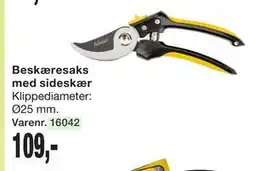 Harald Nyborg Beskæresaks med sideskær tilbud