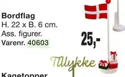Harald Nyborg Bordflag tilbud