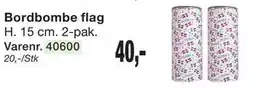 Harald Nyborg Bordbombe flag tilbud