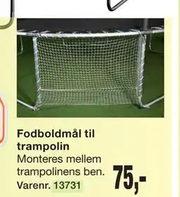 Harald Nyborg Fodboldmål til trampolin tilbud
