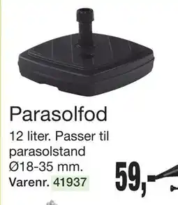 Harald Nyborg Parasolfod tilbud