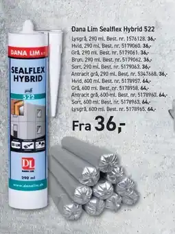 Johannes Fog Dana Lim Sealflex Hybrid 522 tilbud