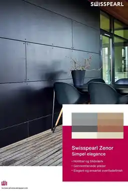 Johannes Fog Swisspearl Zenor Simpel elegance tilbud