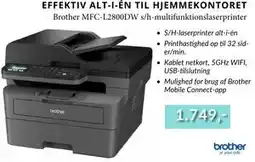 CBC Brother MFC-L2800DW s/h-multifunktionslaserprinter tilbud