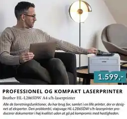 CBC Brother HL-L2865DW A4 s/h-laserprinter tilbud