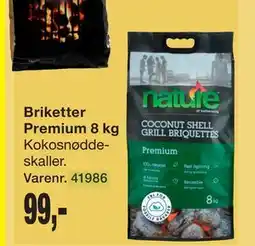 Harald Nyborg Briketter Premium 8 kg tilbud