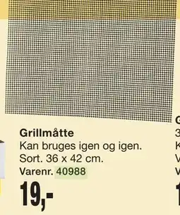 Harald Nyborg Grillmåtte tilbud