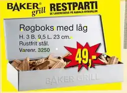 Harald Nyborg Røgboks med låg tilbud