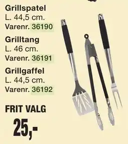Harald Nyborg Grillspatel. Grilltang. Grillgaffel tilbud