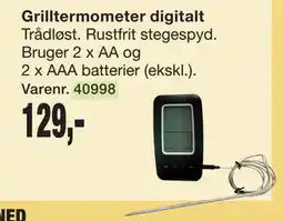 Harald Nyborg Grilltermometer digitalt tilbud