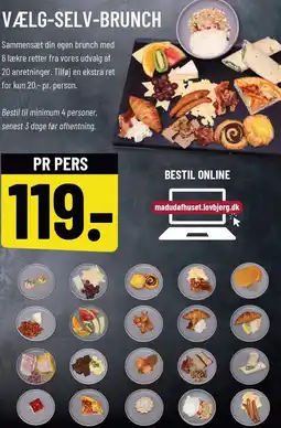 Løvbjerg Vælg-selv-brunch tilbud