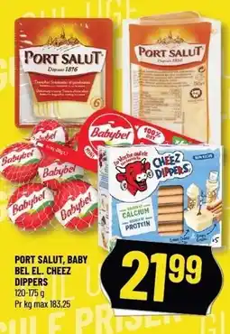 Løvbjerg Port salut, baby bel el. cheez dippers tilbud