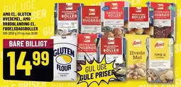 Løvbjerg Amo el. gluten hvedemel, amo brødblanding el. fødselsdagsboller tilbud