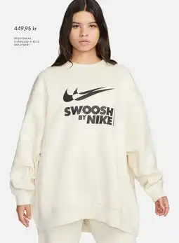 Intersport Sportswear oversized fleece sweatshirt tilbud