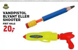 jem & fix UD & LEG VANDPISTOL BLYANT ELLER SHOOTER tilbud