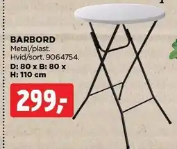 jem & fix BARBORD tilbud